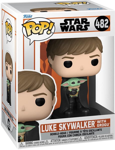 Figuuri Funko POP! Tähtien sota Luke Skywalker Grogun kanssa