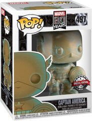 Funko POP! Marvel Captain America (Patina) Exclusive hinta ja tiedot | Pelien oheistuotteet | hobbyhall.fi