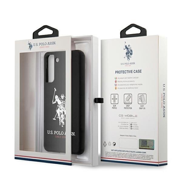 Samsung Galaxy S21 + G996 suojakuori US Polo, musta hinta ja tiedot | Puhelimen kuoret ja kotelot | hobbyhall.fi