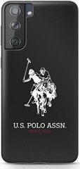 Samsung Galaxy S21 suojakuori US Polo USP000098,, musta hinta ja tiedot | Puhelimen kuoret ja kotelot | hobbyhall.fi