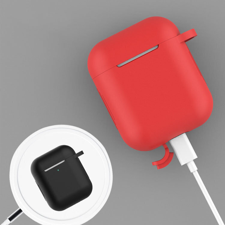 Hurtel AirPods 2 / AirPods 1, red hinta ja tiedot | Kuulokkeiden tarvikkeet | hobbyhall.fi