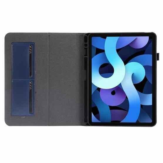 Tablettikotelo Folding Leather Samsung X200/X205 Tab A8 10.5 2021 sininen hinta ja tiedot | Tablettien kotelot ja muut tarvikkeet | hobbyhall.fi