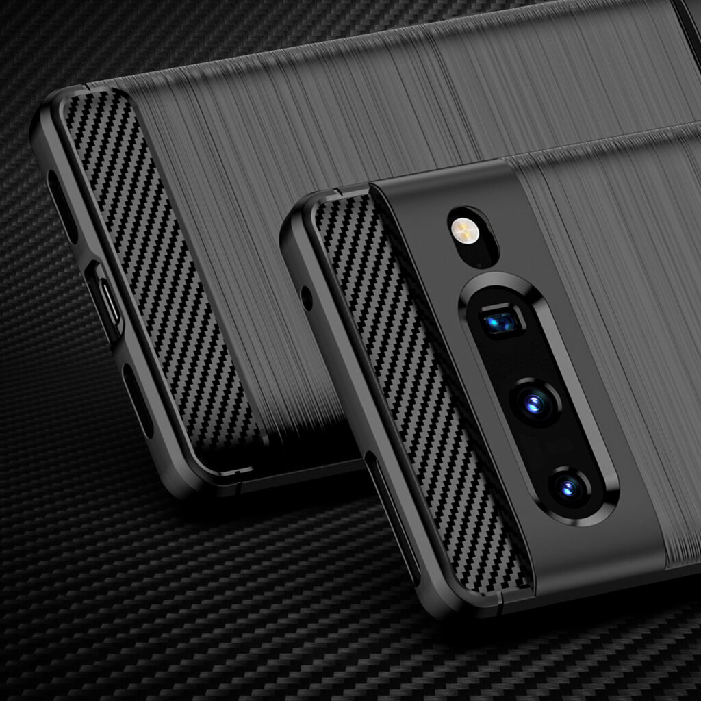 Carbob Case suojakuori Google Pixel 7 Pro, musta hinta ja tiedot | Puhelimen kuoret ja kotelot | hobbyhall.fi