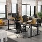 Tietokonepöytä musta säädettävä sähköinen hinta ja tiedot | Tietokonepöydät ja työpöydät | hobbyhall.fi