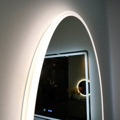 LED-peili Calais 55x75cm Touch, Dimmer hinta ja tiedot | Kylpyhuonepeilit | hobbyhall.fi