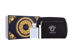 Versace Pour Homme miesten setti: eau de toilette 100 ml + eau de toilette 10 ml + kosmetiikkalaukku. hinta ja tiedot | Naisten hajuvedet | hobbyhall.fi