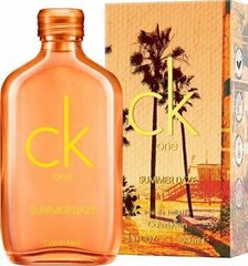 Calvin Klein CK One Summer Daze 2022 EDT-tuoksu, unisex, 100 ml hinta ja tiedot | Naisten hajuvedet | hobbyhall.fi