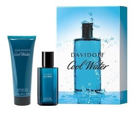 Davidoff Cool Water Man: EDT miehille 40 ml + suihkugeeli 75 ml hinta ja tiedot | Davidoff Hajuvedet ja kosmetiikka | hobbyhall.fi