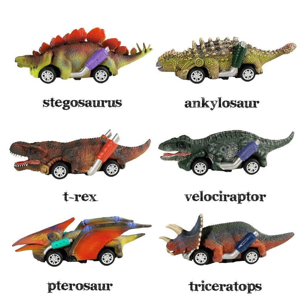 Dinosaurusrekkasetti lapsille, jotka rakastavat dinosauruksia ja autoja hinta ja tiedot | Poikien lelut | hobbyhall.fi