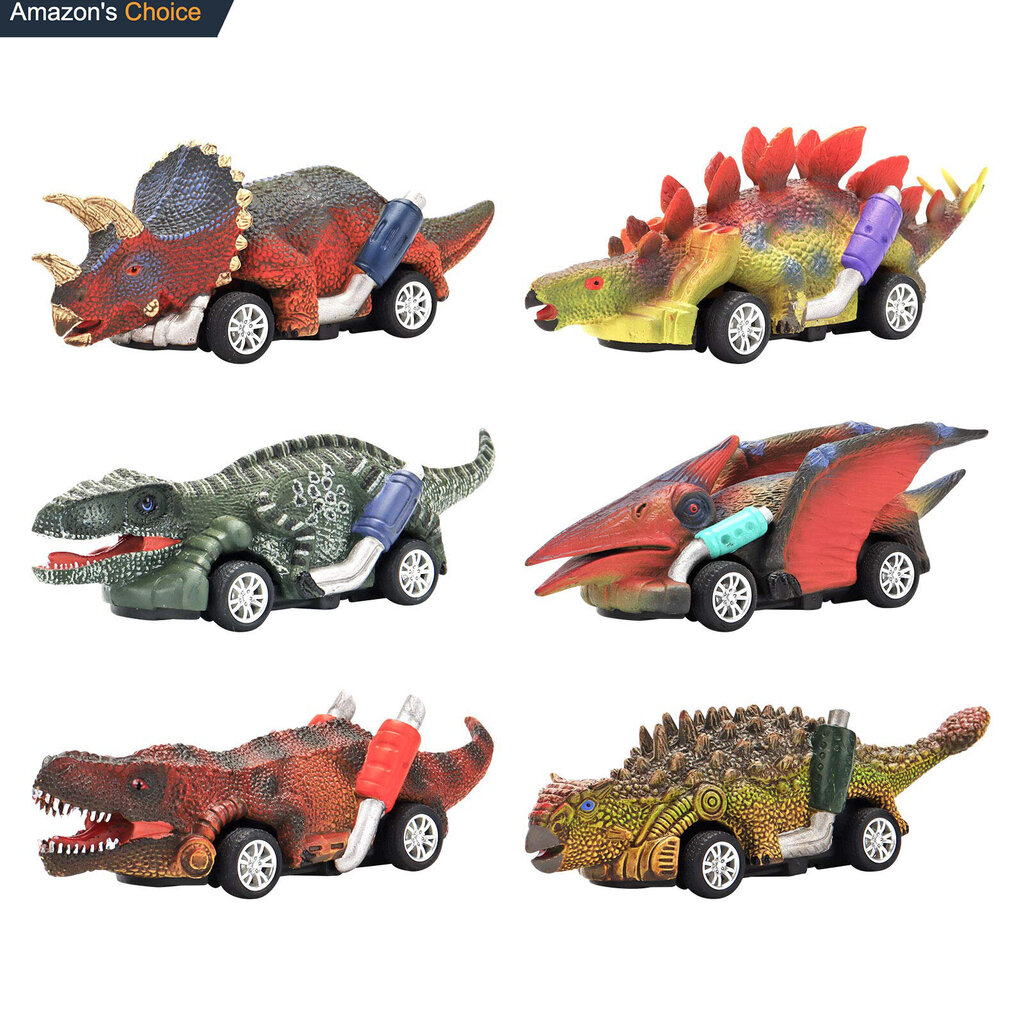 Dinosaurusrekkasetti lapsille, jotka rakastavat dinosauruksia ja autoja hinta ja tiedot | Poikien lelut | hobbyhall.fi