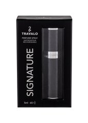 Täytettävä hajuvesipullo Travalo Signature Black 5 ml hinta ja tiedot | Naisten hajuvedet | hobbyhall.fi