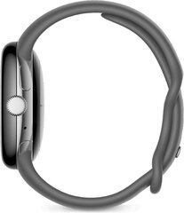 Google Pixel Watch Polished Silver / Charcoal GA03305-DE hinta ja tiedot | Älykellot | hobbyhall.fi