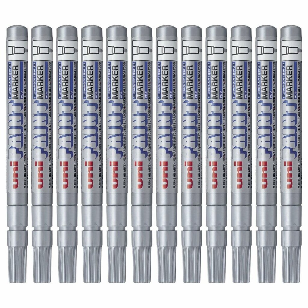 Marker Uni-Ball Paint PX-21L, 12 kpl hinta ja tiedot | Kirjoitusvälineet | hobbyhall.fi