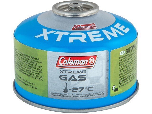 Kaasupullo Coleman Xtreme C100 hinta ja tiedot | Retkikeittimet ja tarvikkeet | hobbyhall.fi