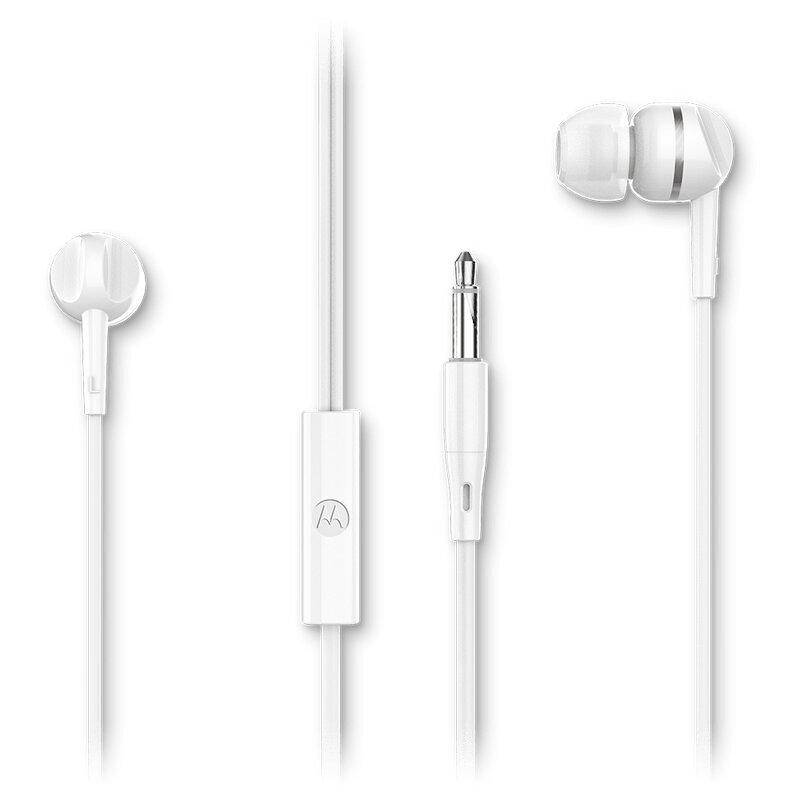 Motorola Earbuds 105 White hinta ja tiedot | Kuulokkeet | hobbyhall.fi