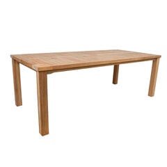 Pöytä BALI 220x100xH75cm, tiikki hinta ja tiedot | Puutarhapöydät | hobbyhall.fi