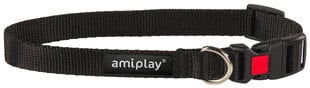 Kaulapanta soljella Amiplay Basic, XL, musta hinta ja tiedot | Koiran valjaat ja kaulapannat | hobbyhall.fi