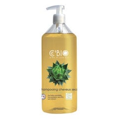 Ravitseva shampoo kuiville hiuksille sheavoilla, jojobaöljyllä ja aloe-uutteella Cebio 500 ml hinta ja tiedot | Shampoot | hobbyhall.fi