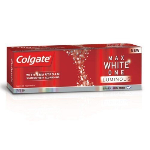 Colgate Max White One Luminous hammastahna 75 ml hinta ja tiedot | Suuhygienia | hobbyhall.fi