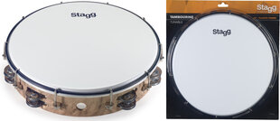 Stagg TAB-212P/ tamburiini hinta ja tiedot | Perkussiosoittimet | hobbyhall.fi