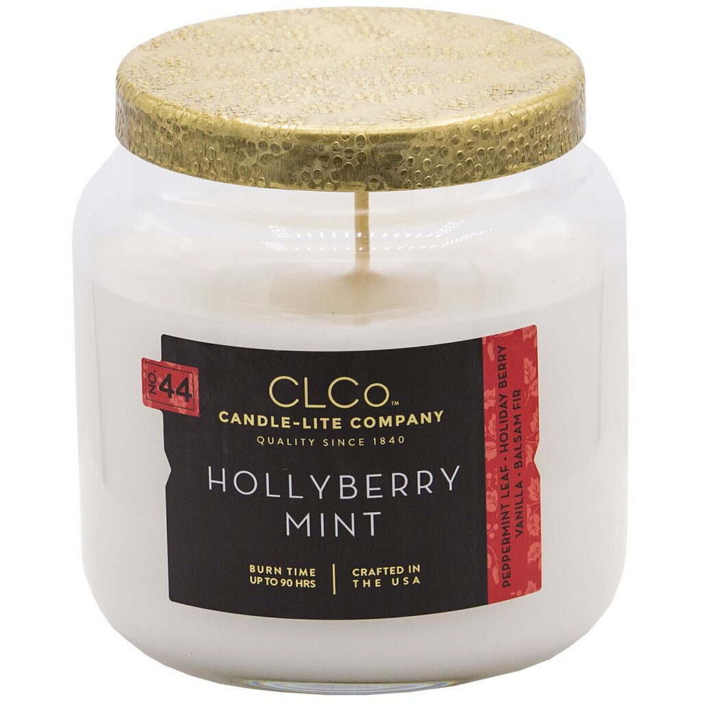 Tuoksukynttilä Candle-Lite Hollyberry Mint, 396 g hinta ja tiedot | Kynttilät ja kynttilänjalat | hobbyhall.fi