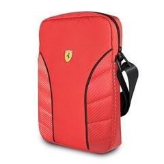 Ferrari Scuderia FESRBSH10RE, 10" punaisen värinen hinta ja tiedot | Tablettien kotelot ja muut tarvikkeet | hobbyhall.fi