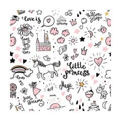 Lasten tapetti Little Princess 168001 hinta ja tiedot | Tapetit | hobbyhall.fi