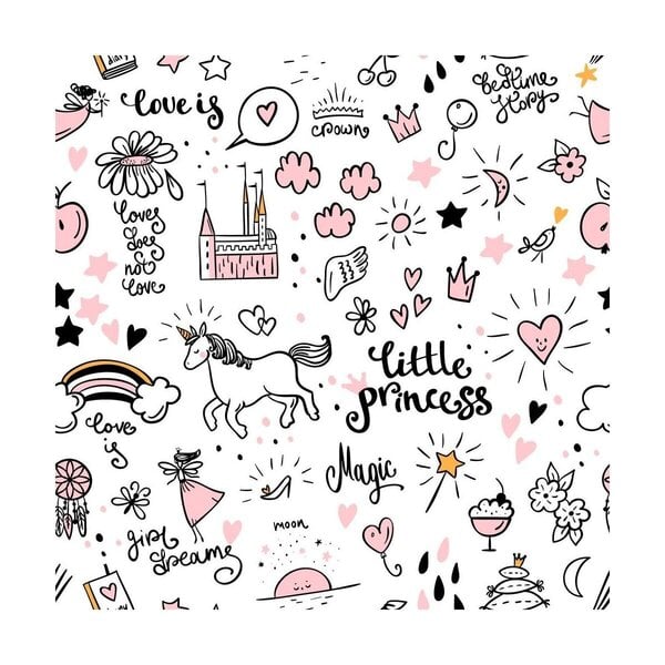 Lasten tapetti Little Princess 168001