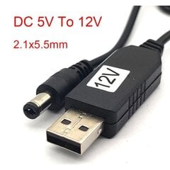 USB DC-kaapeli, 1 m hinta ja tiedot | Ei ole määritelty Televisiot ja lisätarvikkeet | hobbyhall.fi