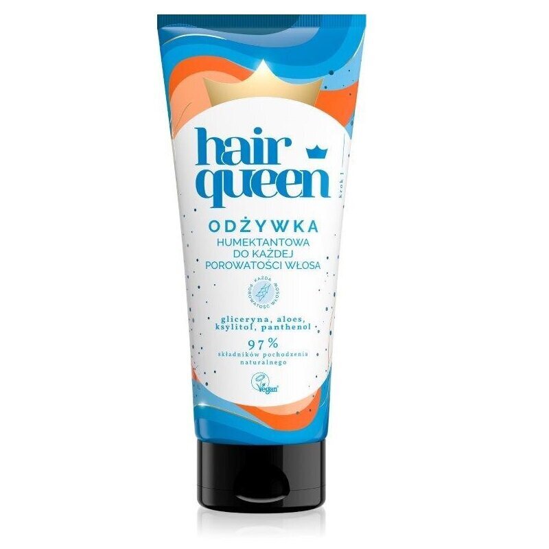 Kosteuttava hoitoaine kaikille hiustyypeille Hair Queen, 200 ml hinta ja tiedot | Hoitoaineet | hobbyhall.fi