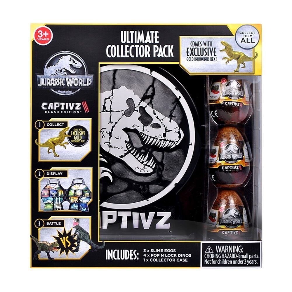 Jurassic World Captivs CLASH Edition Collector Case Exclusive Gold