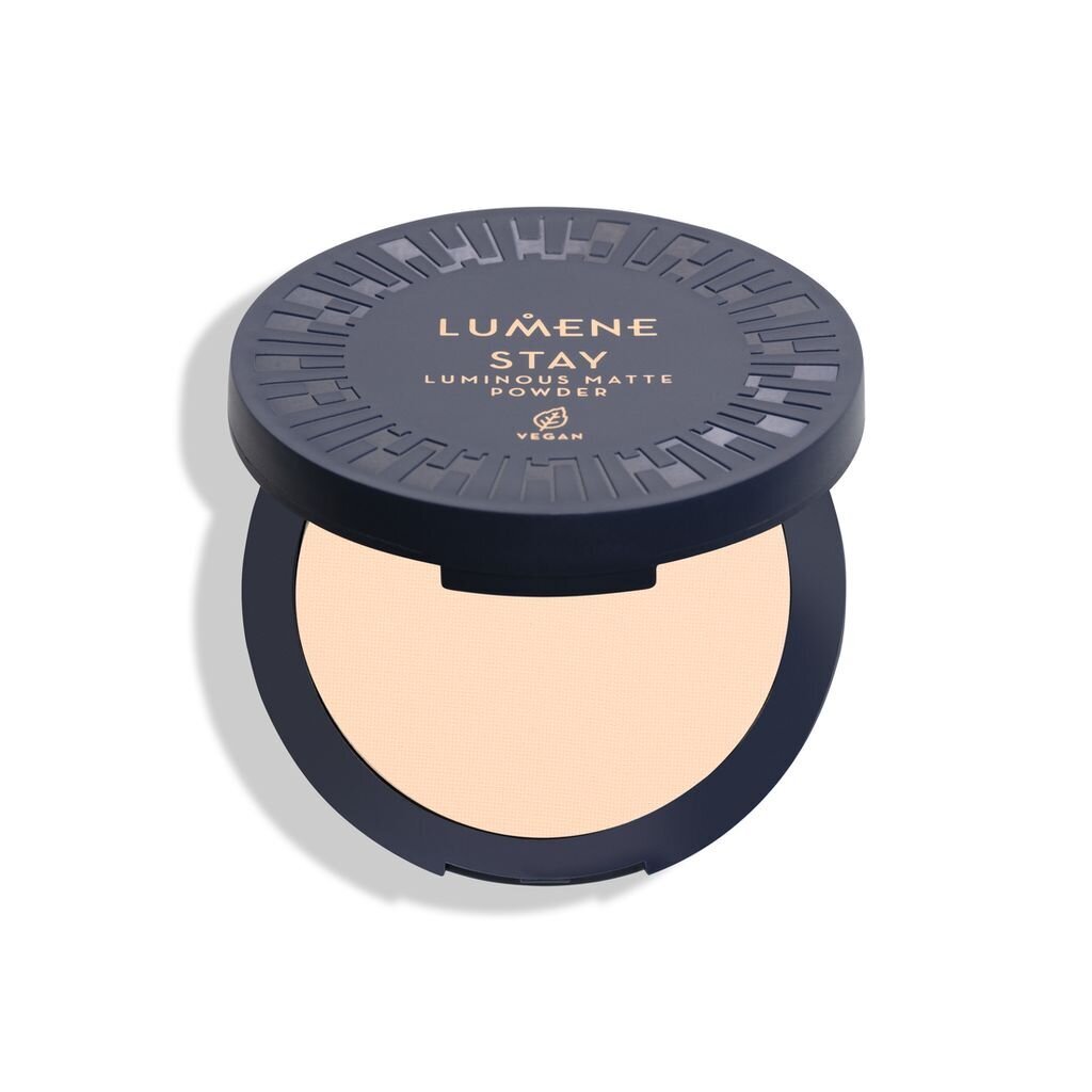 Lumene Stay Luminous Matte Compact Powder 10 g, 0 hinta ja tiedot | Meikkivoiteet ja puuterit | hobbyhall.fi