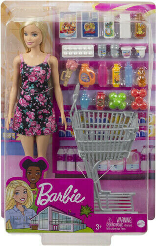 Barbie-nuken ostossetti hinta ja tiedot | Tyttöjen lelut | hobbyhall.fi