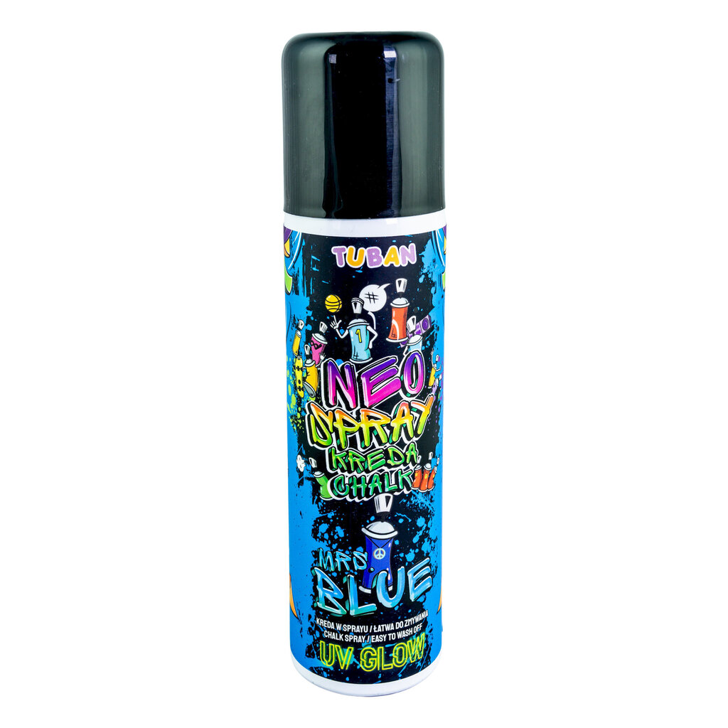 Sprayliitu - Neonsininen (150 ml), Tuban TU3544 hinta ja tiedot | Taide- ja askartelutarvikkeet | hobbyhall.fi