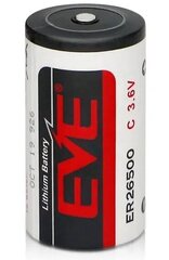 Eve akku ER26500, 3,6V hinta ja tiedot | Paristot | hobbyhall.fi