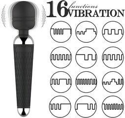 Vibrator LIVMAN Magic Wand 16 värinätilalla hinta ja tiedot | Vibraattorit | hobbyhall.fi