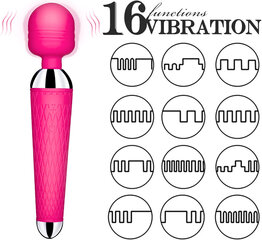 Vibrator LIVMAN Magic Wand 16 värinätilalla hinta ja tiedot | Vibraattorit | hobbyhall.fi