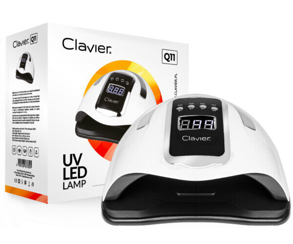 Kynsilamppu LED+UV Clavier Q11, 280 W hinta ja tiedot | Manikyyri ja pedikyyri | hobbyhall.fi