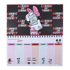 Viikkosuunnittelija Minni Hiiri, 35 x 16,7 x 1 cm hinta ja tiedot | Minnie Mouse Lapset | hobbyhall.fi