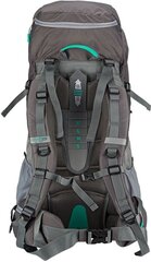 Matkareppu Abbey Aero-Fit 60 L, harmaa hinta ja tiedot | Reput ja rinkat | hobbyhall.fi