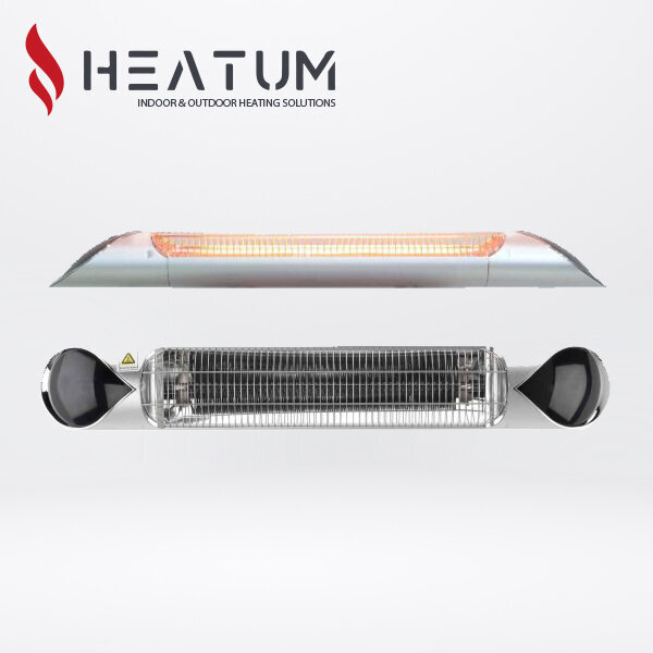 Infrapunalämmitin Heatum H2000R Core silver hinta ja tiedot | Lämmittimet | hobbyhall.fi