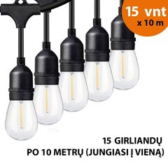 Lauko girlianda (LED lemputės) 150 m Drop hinta ja tiedot | Jouluvalot | hobbyhall.fi