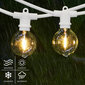 Lauko girlianda (LED lemputės) 10 m Perl balta hinta ja tiedot | Jouluvalot | hobbyhall.fi