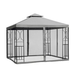 Puutarhapaviljonki Zeltpro Classic 3x3m, harmaa hinta ja tiedot | Puutarhapaviljongit | hobbyhall.fi