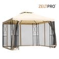 Ulkohuvimaja Zeltpro Classic, 300x300 cm, beige