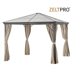 Puutarhapaviljonki Zeltpro Deluxe 3x3m, kermainen hinta ja tiedot | Puutarhapaviljongit | hobbyhall.fi