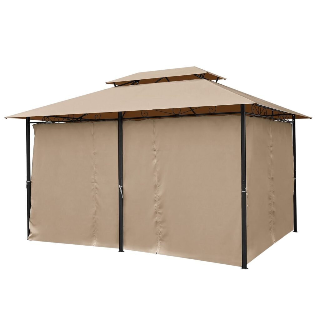 Puutarhapaviljonki Zeltpro Prime 3x4m, ruskea hinta ja tiedot | Puutarhapaviljongit | hobbyhall.fi