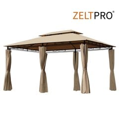 Puutarhapaviljonki Zeltpro Prime 3x4m, ruskea hinta ja tiedot | Puutarhapaviljongit | hobbyhall.fi