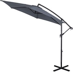 Lauko skėtis su padu Select Antracito hinta ja tiedot | Aurinkovarjot ja markiisit | hobbyhall.fi
