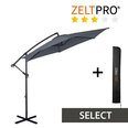 Aurinkovarjo ja suojapussi Zeltpro Select, Antrasiitti